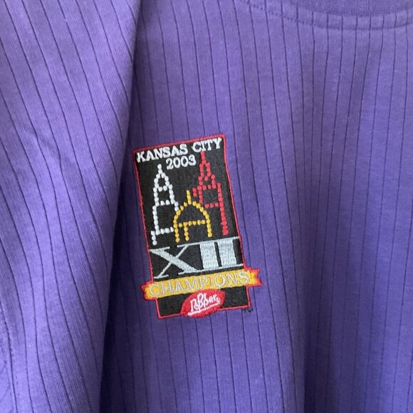 Champion Big 12 NCAA Kansas State Wildcats Nike Long Sleeve Tee Sz Small Unisex - Picture 5 of 10